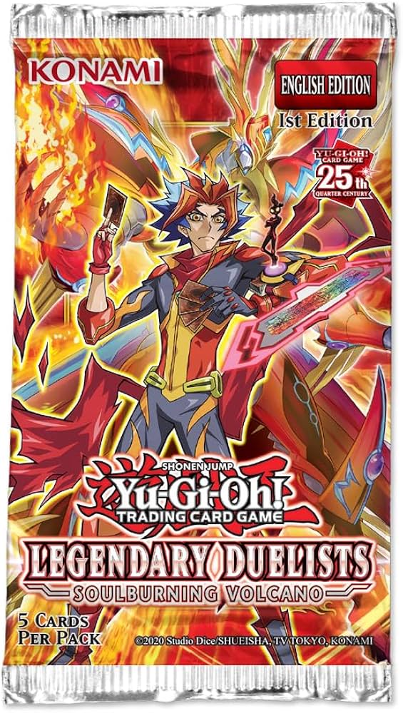 Yu-Gi-Oh Legendary Duelists: Soulburning Volcano Booster