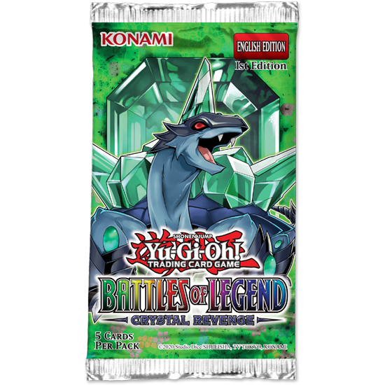 Yugioh Battles of Legend: Crystal Revenge Booster Pack
