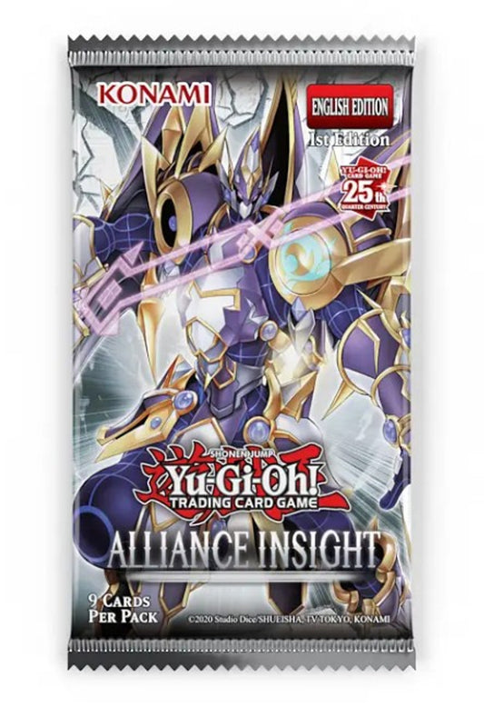 YuGiOh!  Alliance Insight  Booster Pack 1st Edition