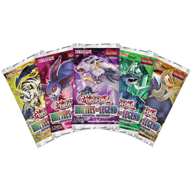 Yugioh Battles of Legend: Crystal Revenge Booster Pack